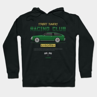 Tuner Green Celica MK2 JDM Hoodie